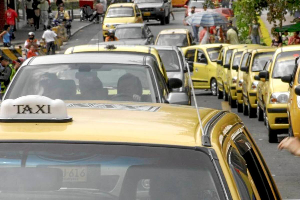 Taxistas en Bucaramanga no pueden rechazar servicios (Foto: Archivo / Vanguardia Liberal)