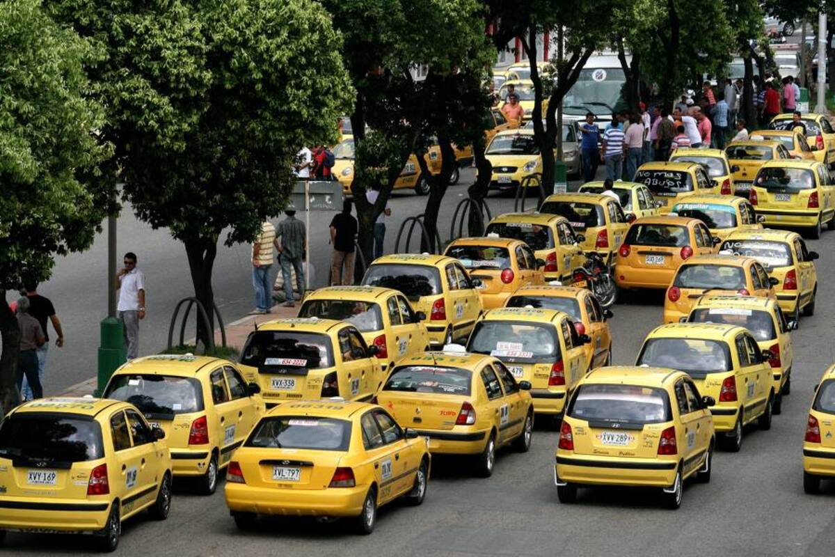 Grupo de taxistas de Bucaramanga dice que no cobrará la ‘prima’ navideña (Foto: Archivo/VanguardiaLiberal)
