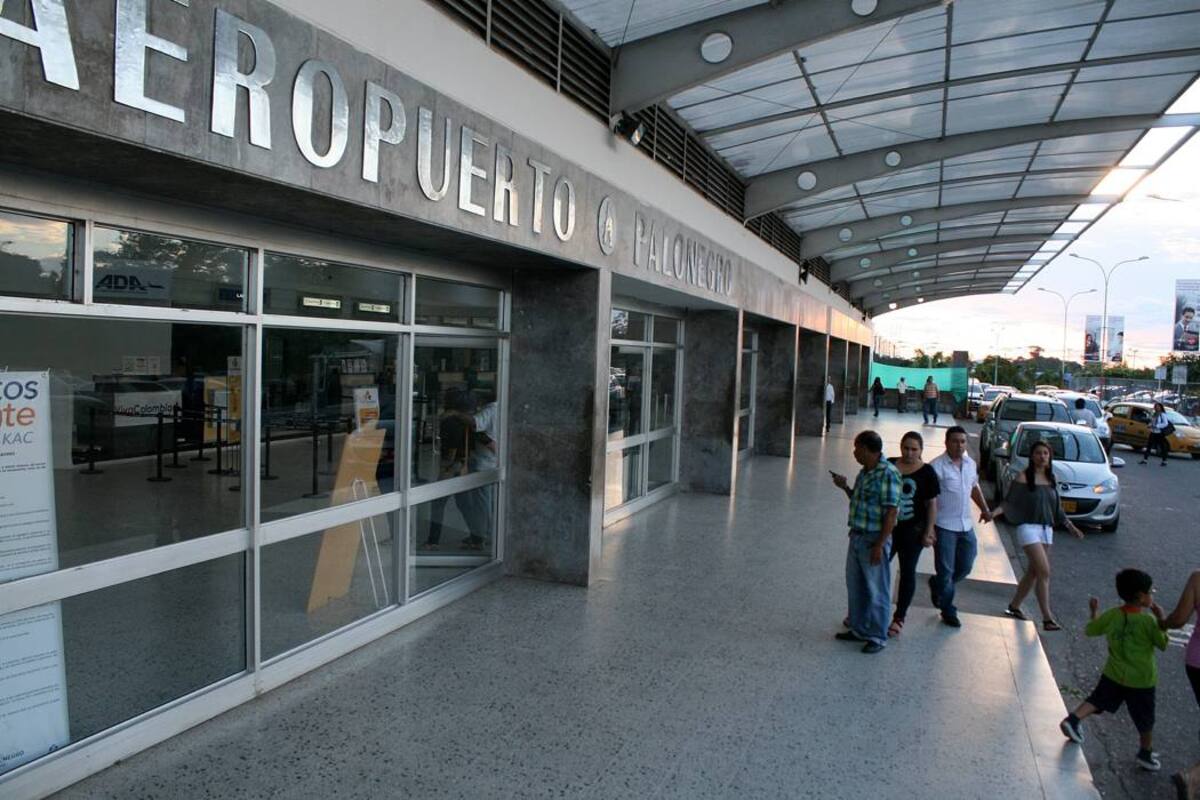 Capturado en el Aeropuerto Palonegro con 14 kilos de cocaína (Foto: Archivo / VANGUARDIA LIBERAL)