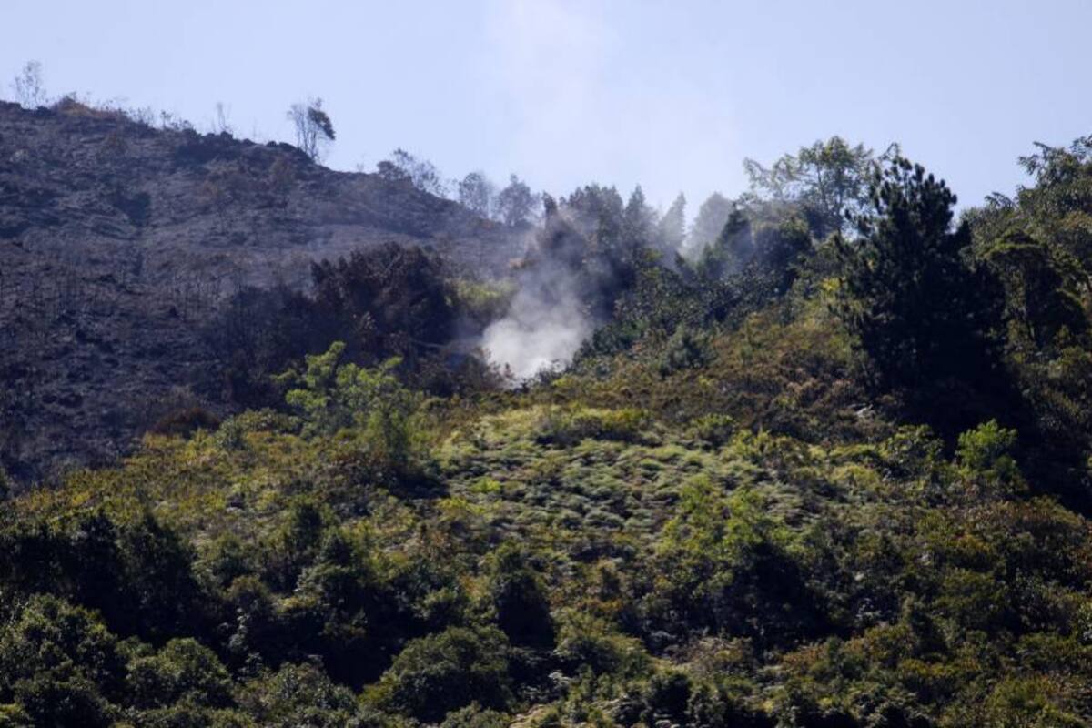 Incendio de gran magnitud se presenta a esta hora en Santander (Foto: Archivo/VANGUARDIA LIBERAL)