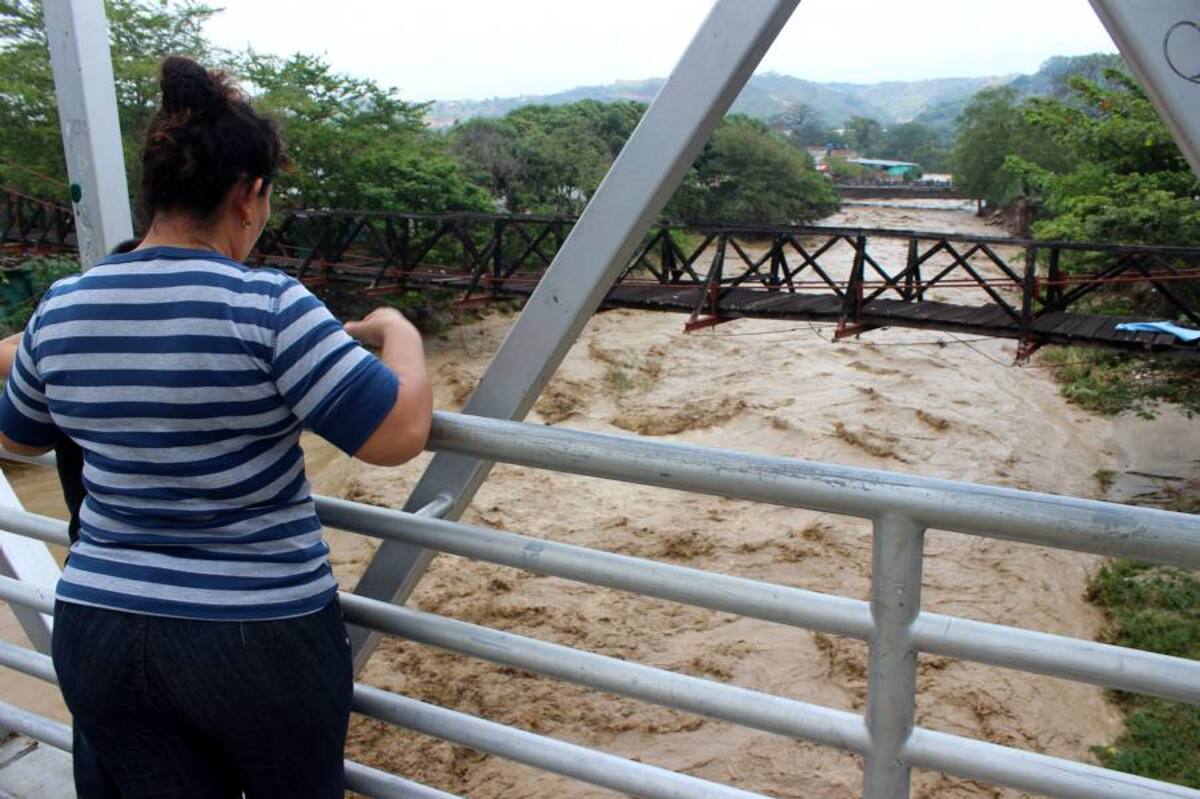 Girón en alerta por lluvias (Foto: Mauricio Betancourt/ VANGUARDIA LIBERAL )