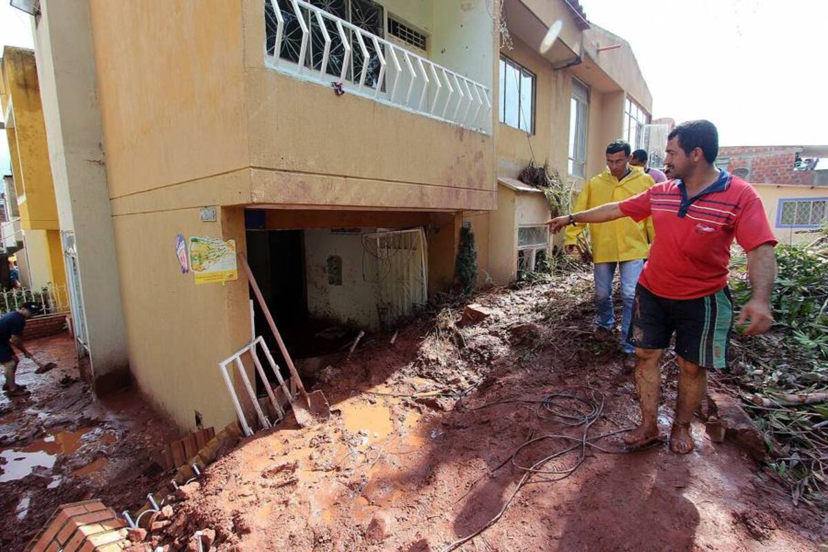 Piedecuestanos afectados por las lluvias piden no ser olvidados (Foto: Archivo/VanguardiaLiberal)