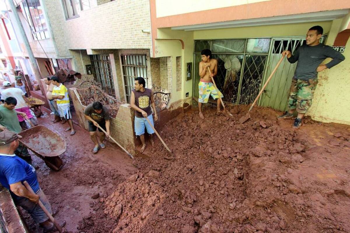 Piedecuestanos buscan recuperarse tras estragos por lluvias (Foto: Mauricio Betancourt/VanguardiaLiberal)