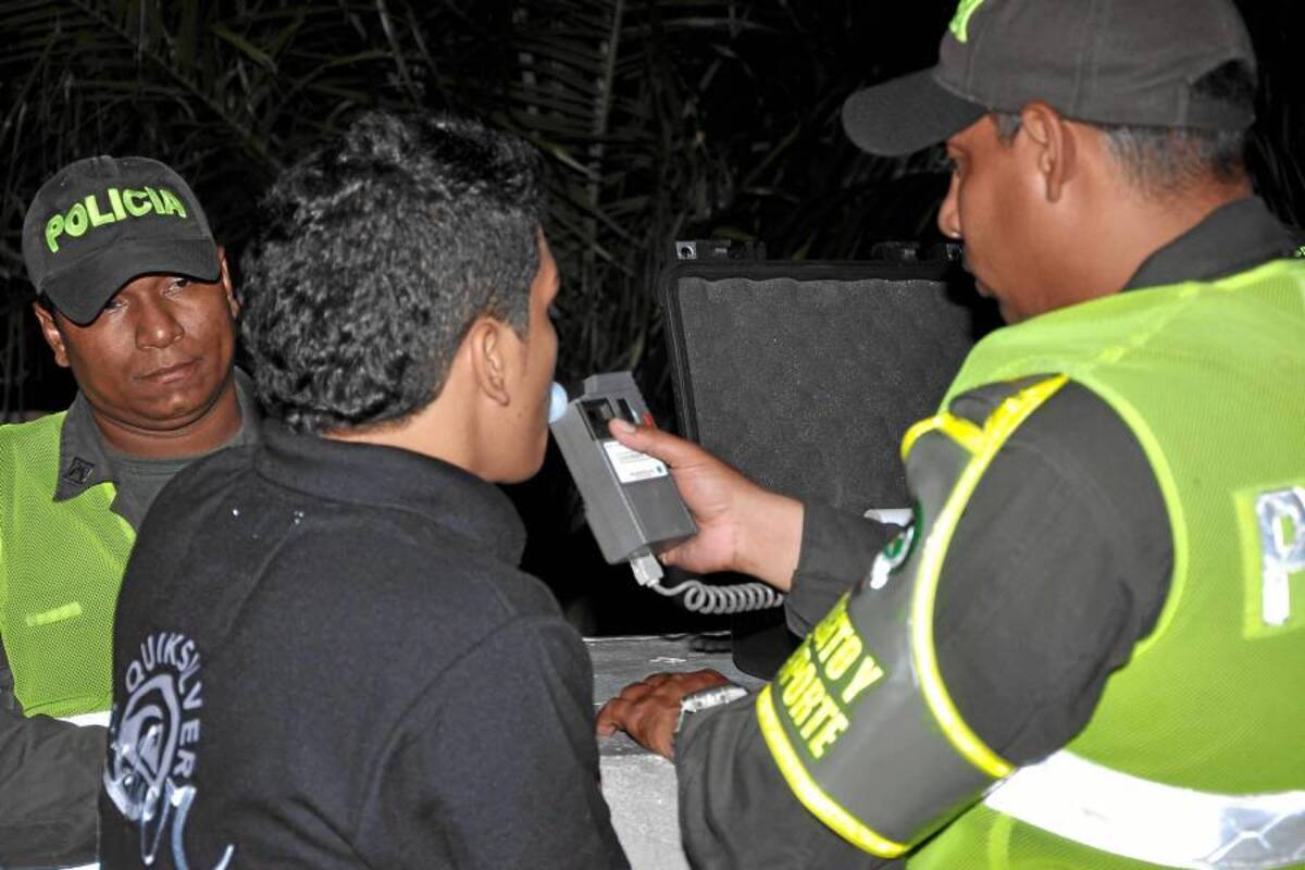 Aprobado proyecto que sanciona el primer grado de embriaguez y exige la prueba de alcoholemia (Foto: Archivo/VANGUARDIA LIBERAL)