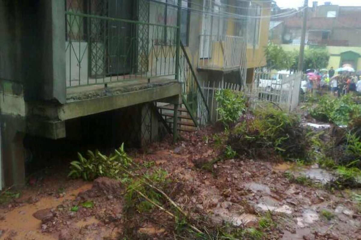 Alerta naranja en Piedecuesta por lluvias (Foto: Foto Suministrada Wilfredo Pinto/VANGUARDIA LIBERAL)