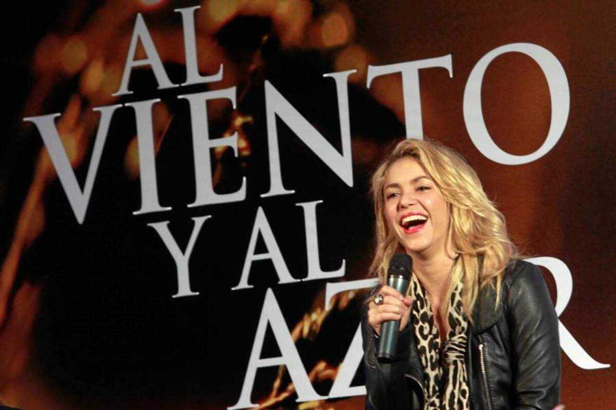 Shakira está embarazada pero de "nuevas canciones" (Foto: Colprensa/VANGUARDIA LIBERAL)