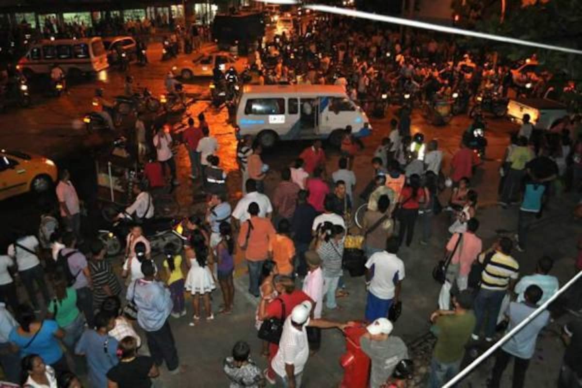 Una multitud intentó 'linchar' a la mujer que asesinó a la niña recién nacida.(Foto: Colprensa/VANGUARDIA LIBERAL)
