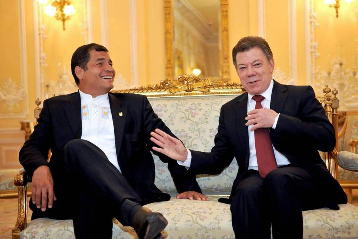 Presidencia ecuatoriana afirma que Santos visitará Ecuador el 19 de diciembre (Foto: Afp/VANGUARDIA LIBERAL)