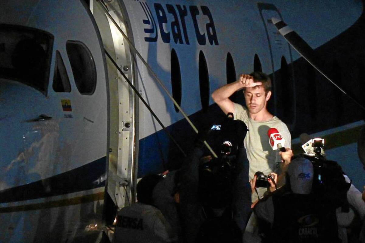 “Fue un secuestro muy light para mí”: Roméo Langlois (Foto: Colprensa/VANGUARDIA LIBERAL)