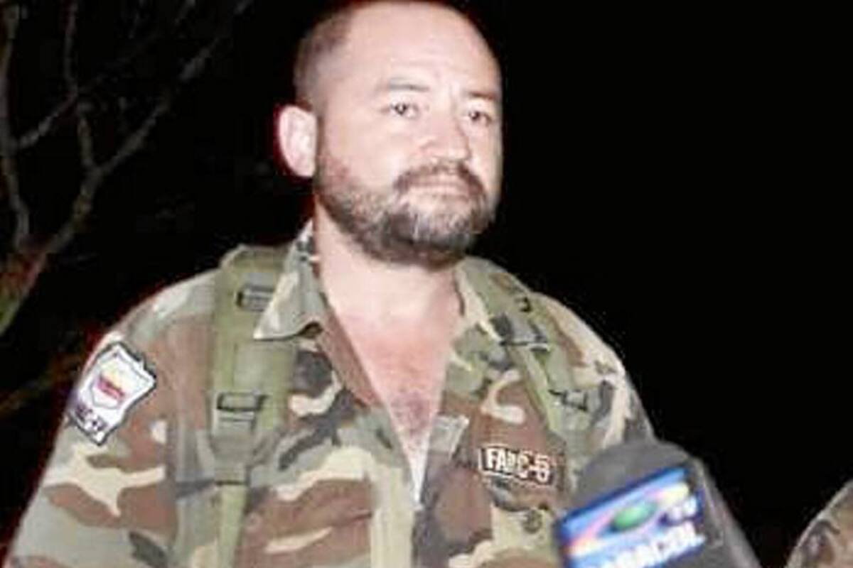 Luis Antonio Lozada Gallo, alias ‘Carlos Antonio Lozada’, cabecilla de las Farc (Foto: Tomado de Internet/VANGUARDIA LIBERAL)