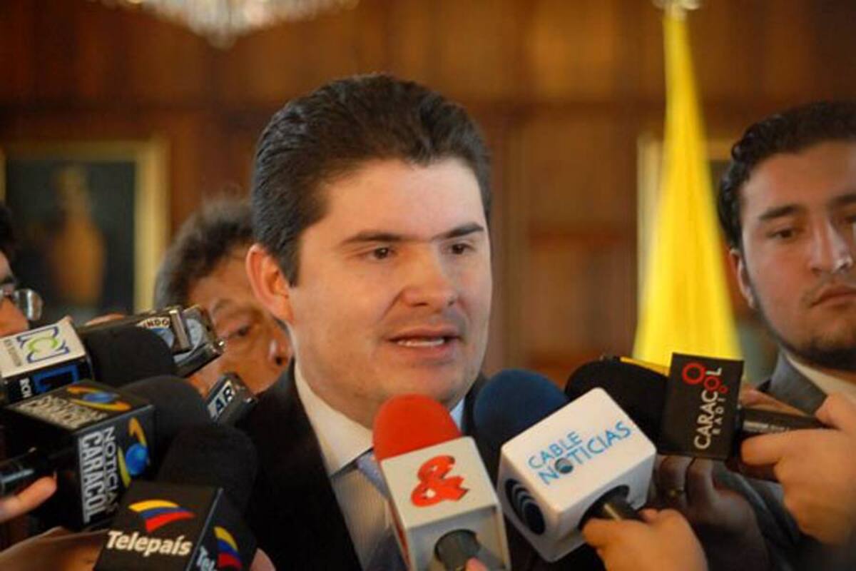 Luis Felipe Henao, nuevo ministro de vivienda (Foto: Colprensa/VANGUARDIA LIBERAL)