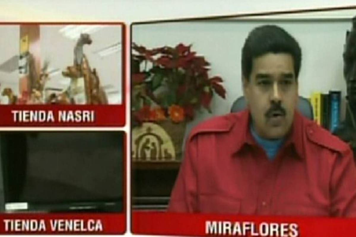Nicolas Maduro y su refrán de la aguja en el “panal” (Foto: Tomado de Internet/VANGUARDIA LIBERAL)
