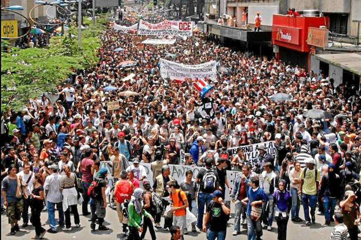 Mane paralizará Bogotá con una marcha de antorchas (Foto: Tomada de internet/VANGUARDIA.COM)
