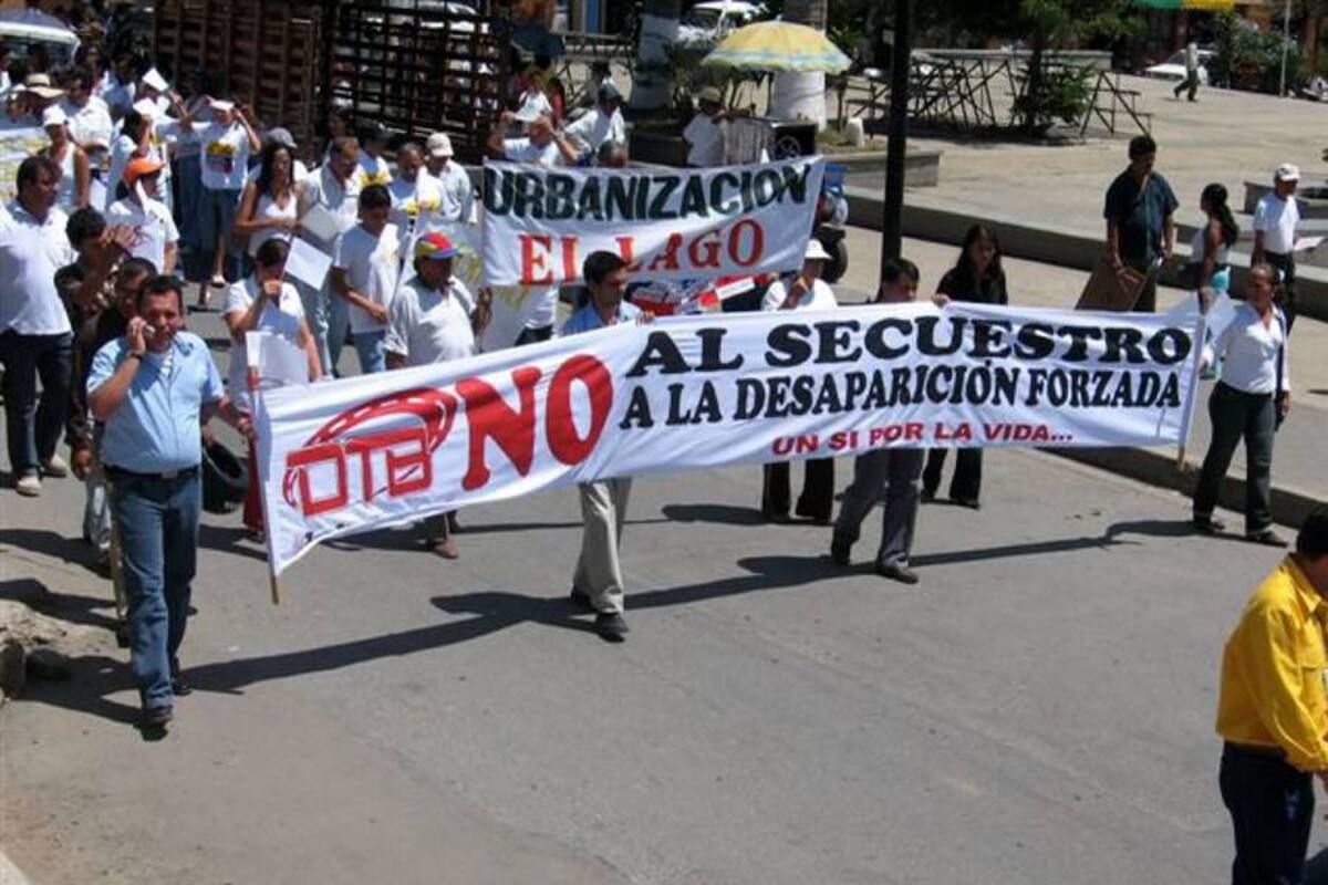 La exigencia es una sola: ¡Libérenlos ya! (Foto: Archivo/VANGUARDIA LIBERAL)