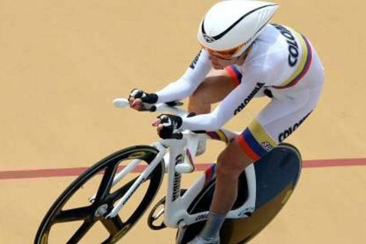 María Luisa Calle ganó plata en persecución individual en Copa del Mundo (Foto: Colprensa )