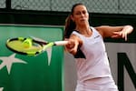 Mariana Duque fue eliminada en la segunda ronda del Roland Garros