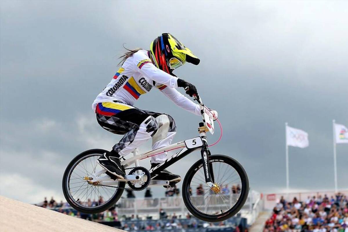 Medallista olímpica Mariana Pajón correrá desde hoy en Santander (Foto: Archivo/VANGUARDIA LIBERAL)