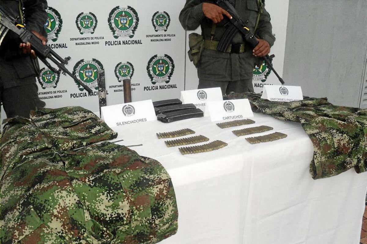 Capturados dos hombres que utilizaban uniformes militares para delinquir (Foto: Archivo/ VANGUARDIA LIBERAL)
