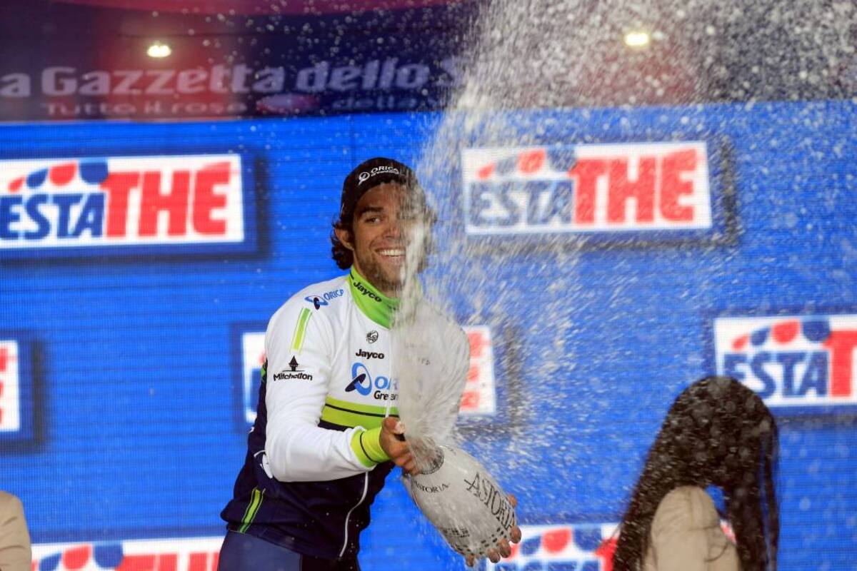 El líder Matthews gana sexta etapa de Giro, 'Purito' Rodríguez abandona (Foto: AFP / VANGUARDIA LIBERAL)