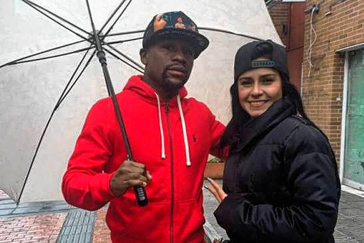 Visita sorpresa de Floyd Mayweather a Colombia (Foto: TOMADO DE FACEBOOK.COM/VANGUARDIA LIBERAL)