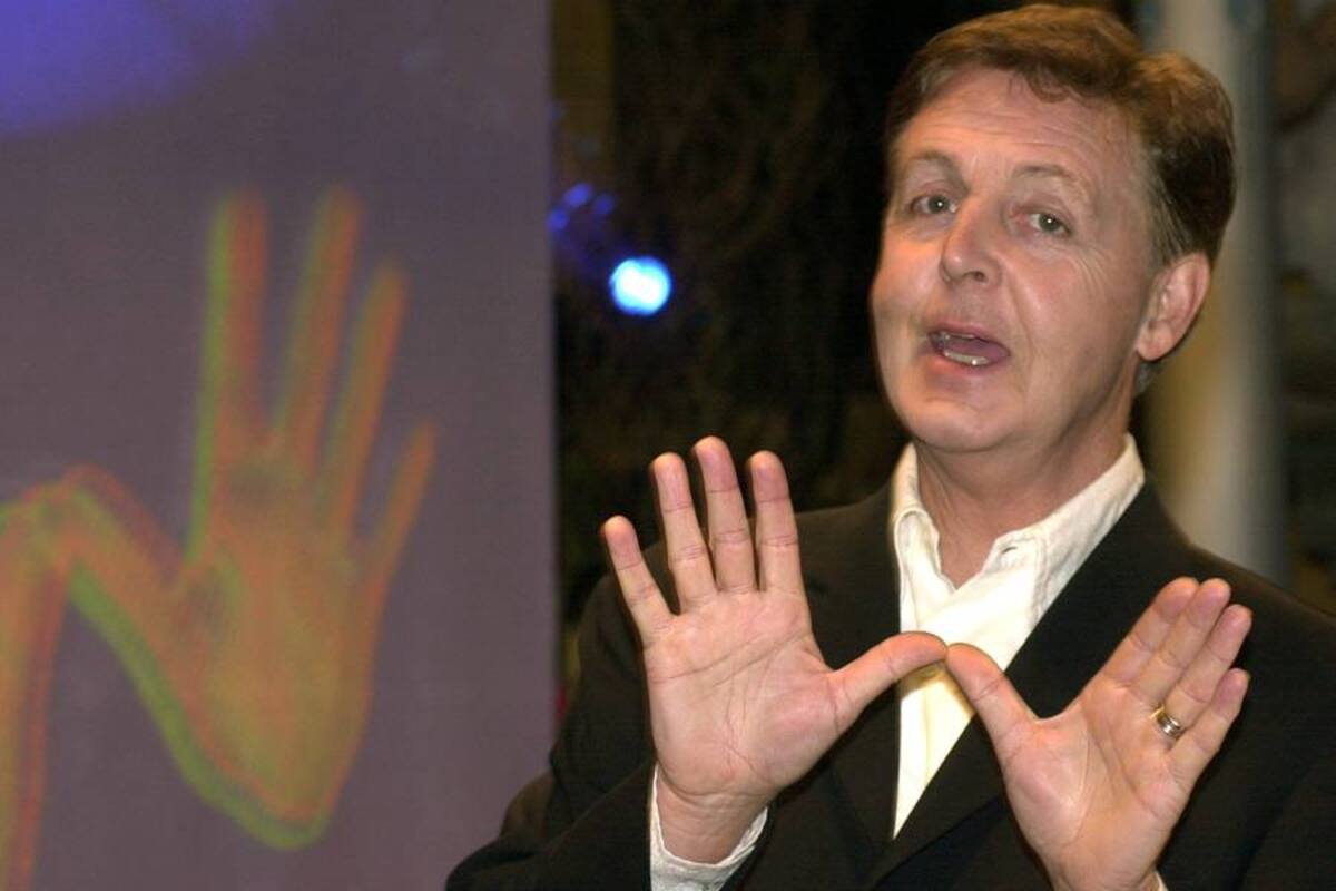 Paul McCartney despista a los fotógrafos sobre el momento de su boda (Foto: Reuter/VanguardiaLiberal)