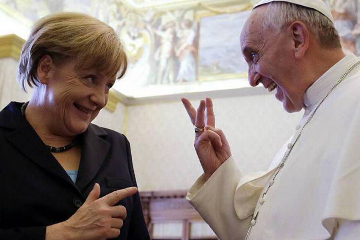 Papa abordó con Merkel la situación socio-polÍtica y económica de Europa (Foto: Efe/VanguardiaLiberal)