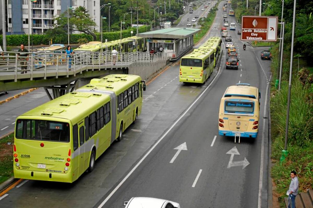 Metrolínea atribuyó a paro de Movilizamos retrasos en rutas del sistema (Foto: Archivo/VANGUARDIA LIBERAL)