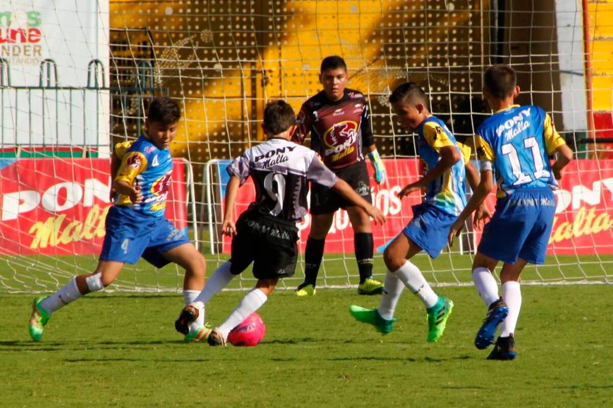 Promesas del fútbol bumangués harán parte de la nueva liga Pony Fútbol (Foto: Archivo/ VANGUARDIA LIBERAL)
