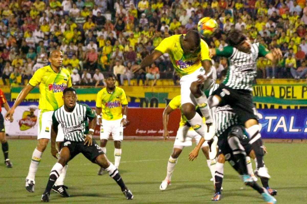 Bucaramanga perdió 0 -1 con Nacional en partido amistoso (Foto: Mauricio Betancourt/VanguardiaLiberal)