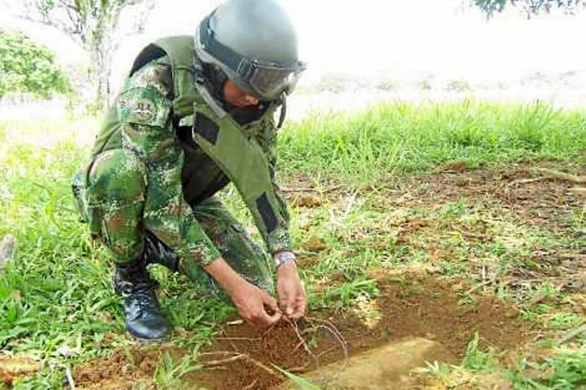 Ejército destruye seis artefactos explosivos de las Farc (Foto: Tomada de internet/VANGUARDIA.COM)