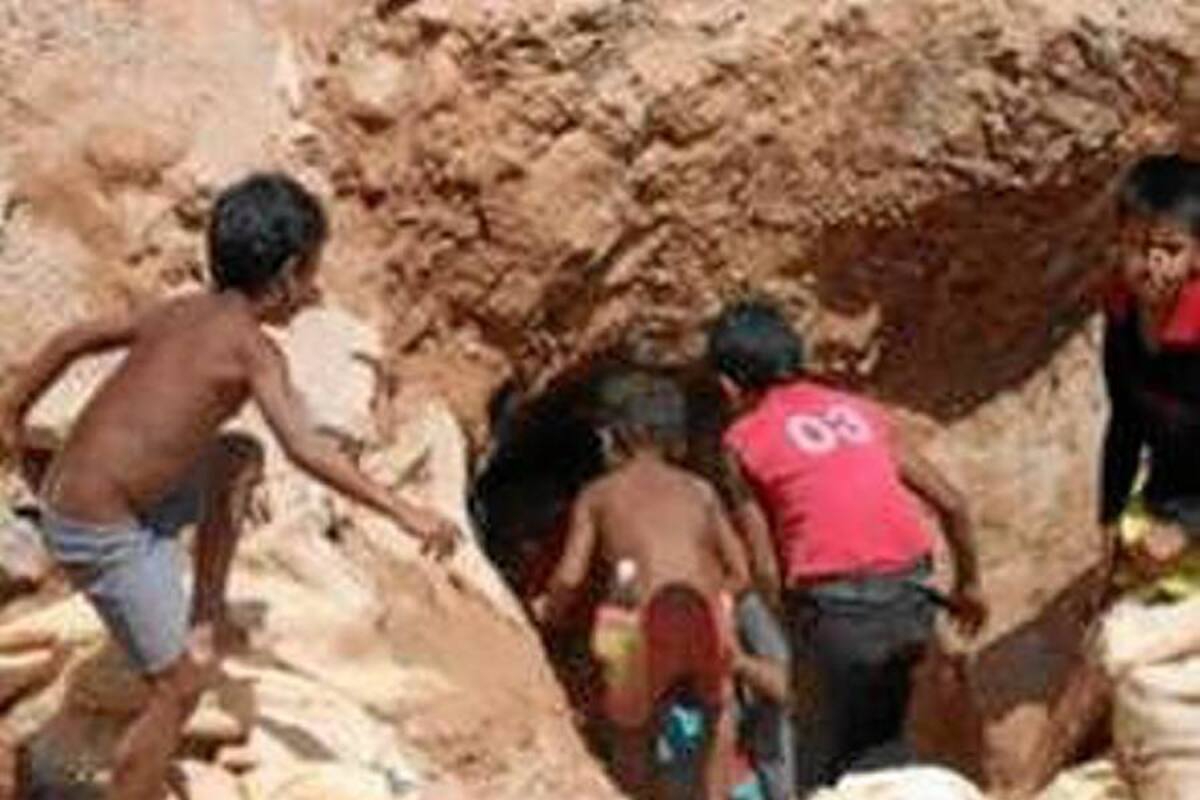 El número de niños que trabajan como esclavos en minas aumentó por la crisis (Foto: Tomada de internet/VANGUARDIA.COM)