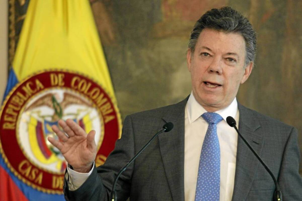 Santos le solicitó a los colombianos unidad y perseverancia (Foto: Archivo/VANGUARDIA LIBERAL)