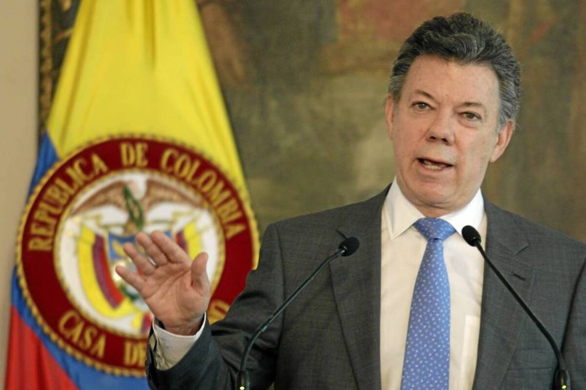 Presidente Juan Manuel Santos (Foto: Archivo/VANGUARDIA LIBERAL)