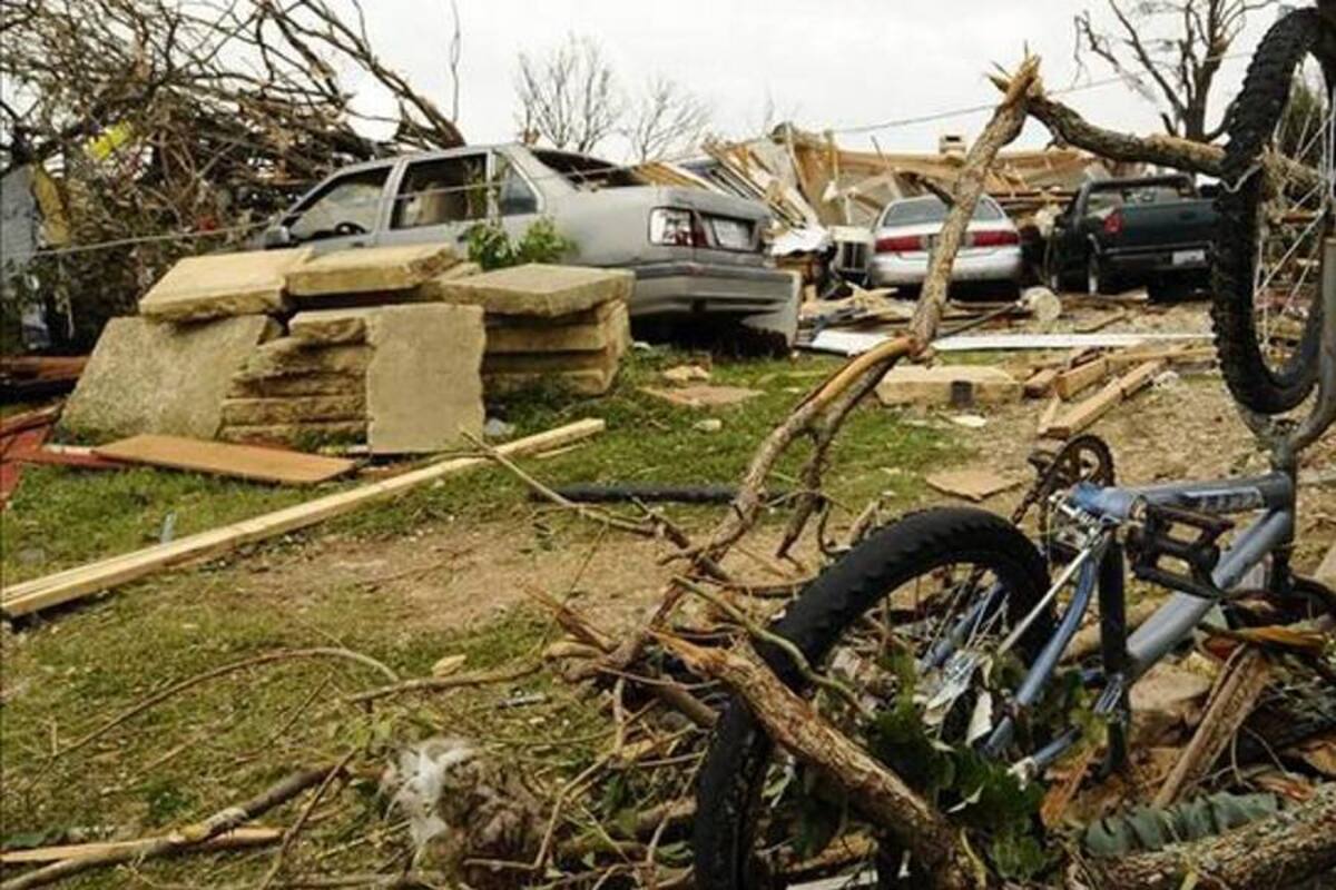 Al menos un muerto y 21 heridos al paso de tornados por el centro de EU (Foto: Tomada de Internet/ VANGUARDIA LIBERAL)