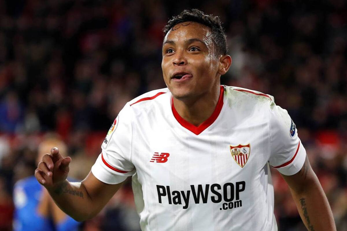 Con este golazo de Luis Fernando Muriel, Sevilla vence 1-0 al Getafe (Foto: EFE /VANGUARDIA LIBERAL)