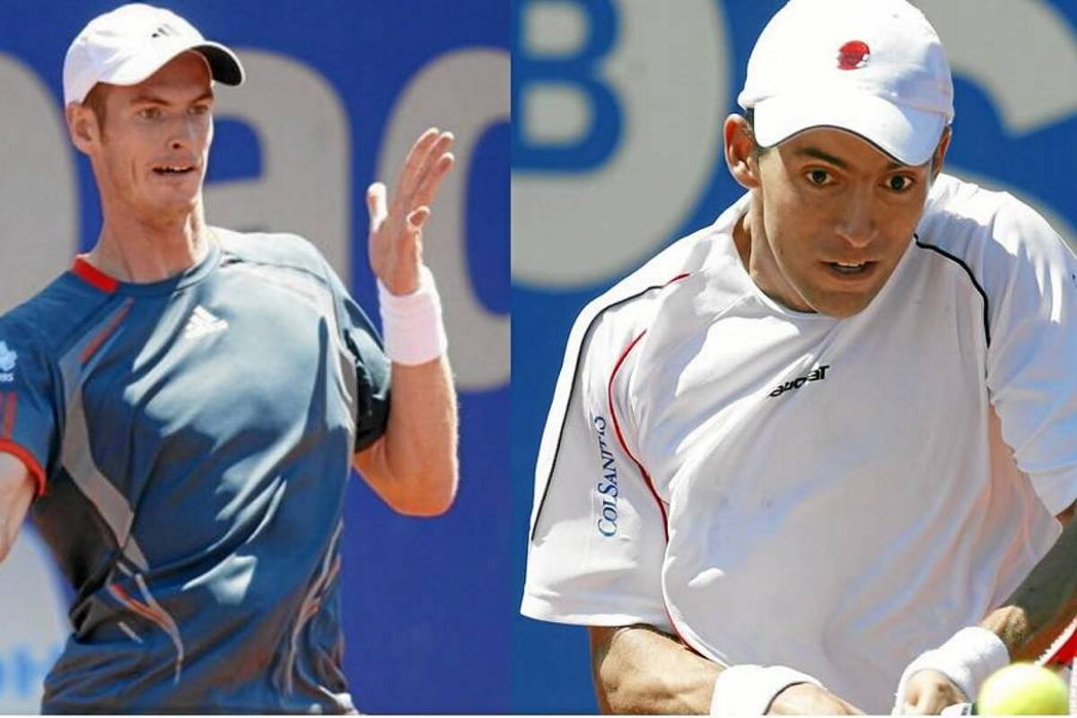 Santiago Giraldo (derecha) se enfrentará a Andy Murray (izquierda) en Roland Garros (Foto: Archivo/VANGUARDIA LIBERAL)