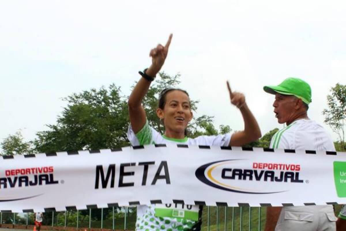 Diana Suárez, atleta santandereana.(Foto: Archivo/VANGUARDIA LIBERAL)