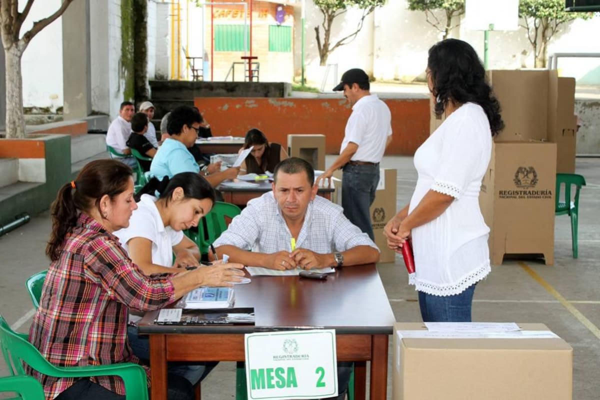 En Santander, 24.888 personas serán jurados de votación para las elecciones legislativas. (Foto: Archivo /VANGUARDIA LIBERAL)