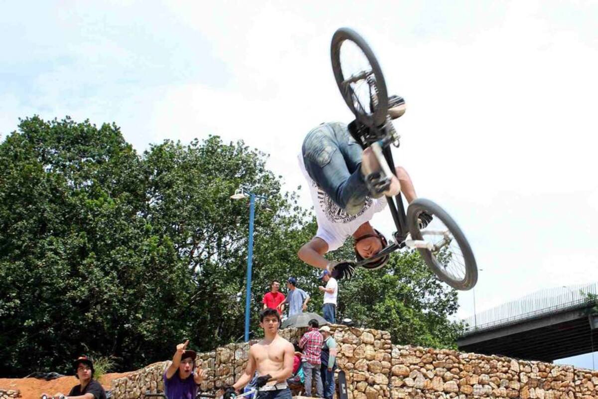 Cerca de 300 deportistas extremos ‘rodaron’ hoy por la paz (Foto: Archivo/VANGUARDIA LIBERAL)