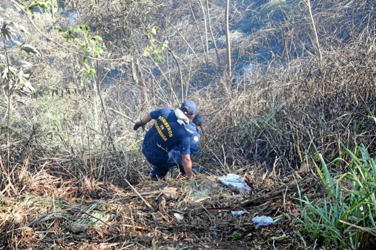 No se registraron víctimas ni afectados por el incendio. (Foto: FOTO: Nelson Díaz/VANGUARDIA LIBERAL)