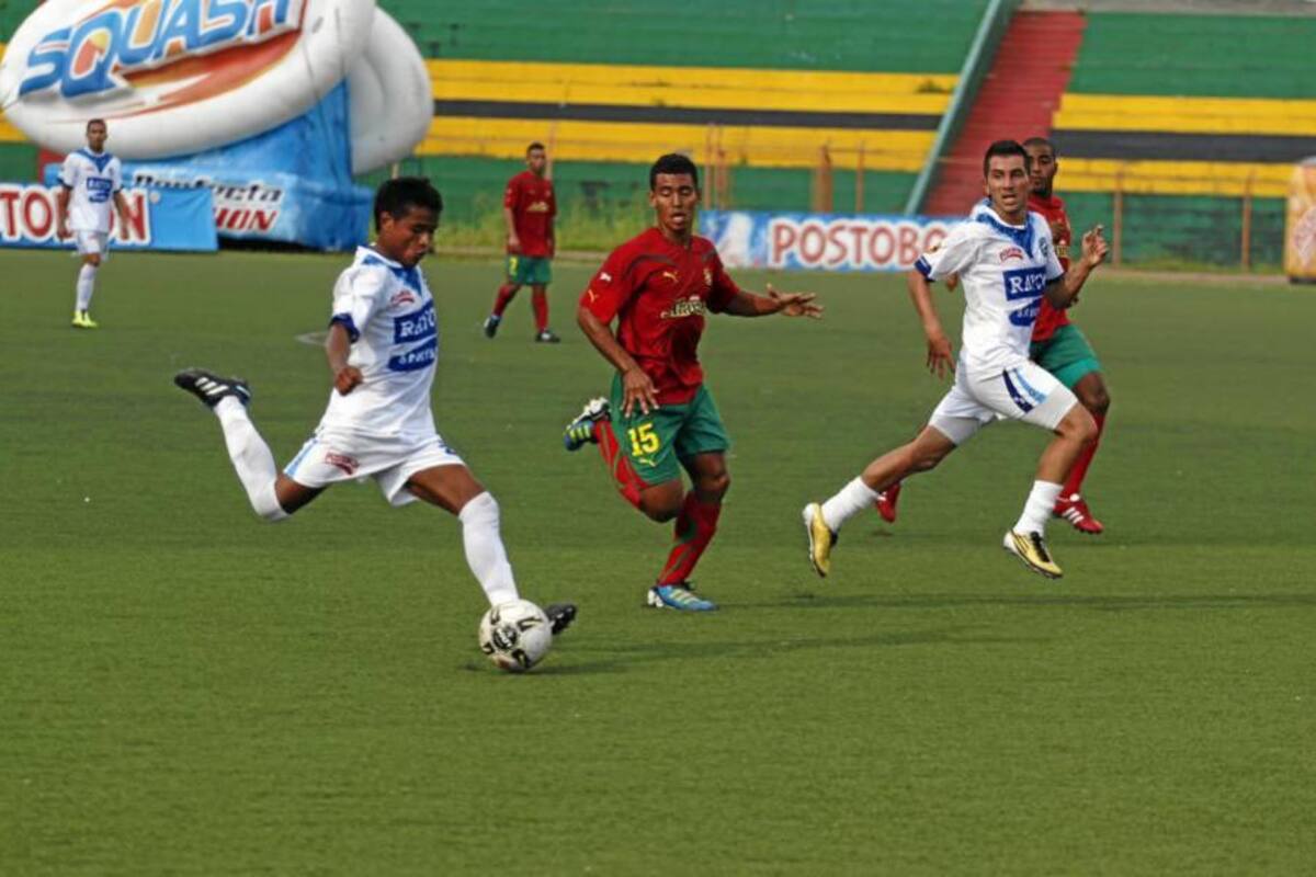 Vea el triunfo del Real Santander ante Barranquilla (Foto: Nelson Díaz/VanguardiaLiberal)