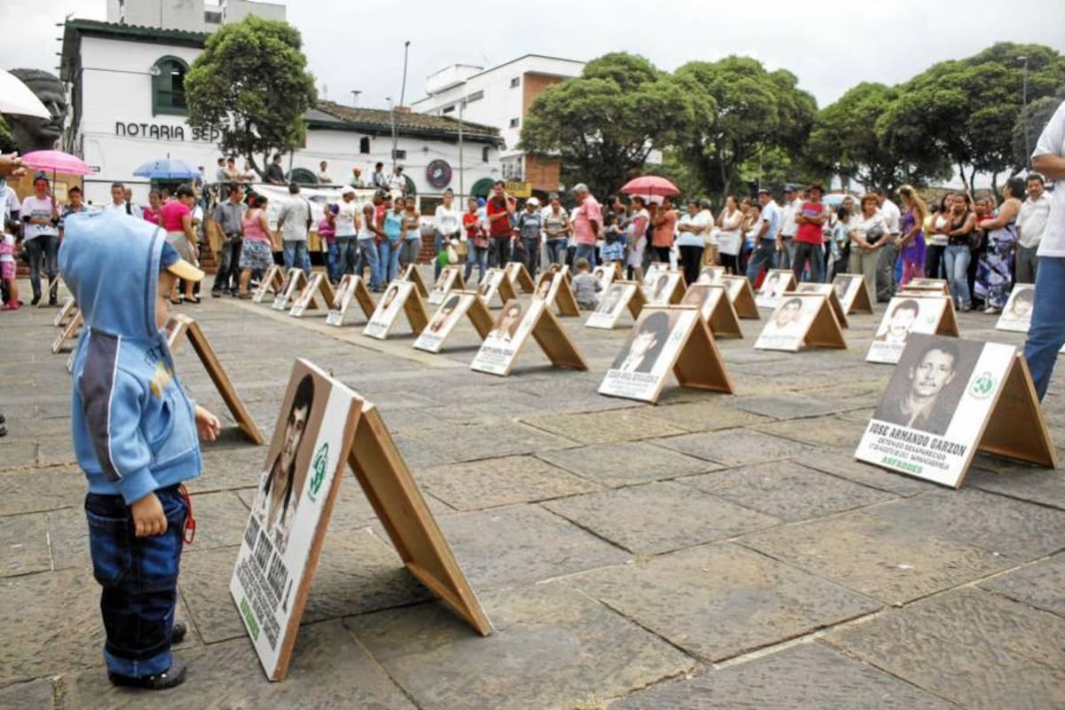 Marchas y plantones en el Día Internacional de Detenido Desaparecido (Foto: Archivo/ VANGUARDIA LIBERAL)