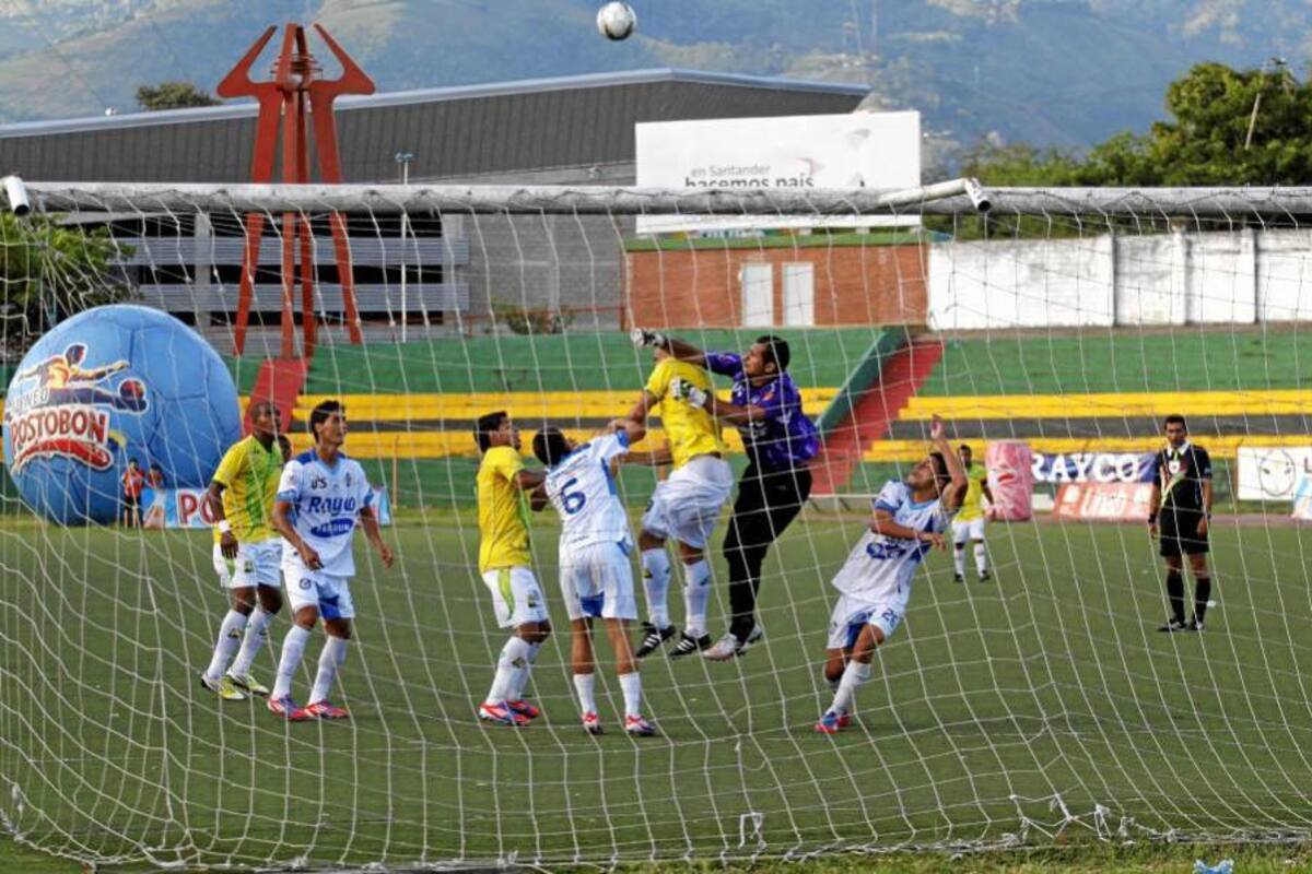 1-1 terminó el clásico entre Leopardos y Albos (Foto: Nélson Díaz/VANGUARDIA LIBERAL)