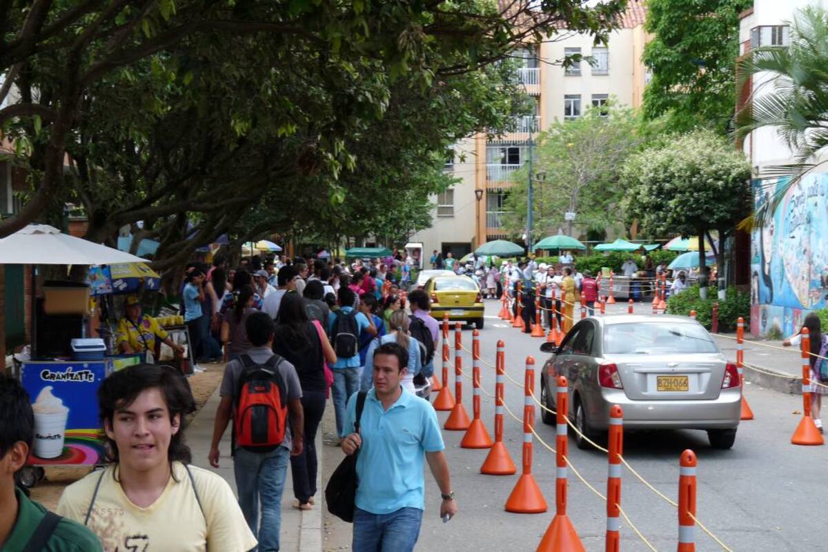 Cerrarán Calle de Los Estudiantes de Bucaramanga para el tránsito de vehículos (Foto: ARCHIVO/VANGUARDIALIBERAL)