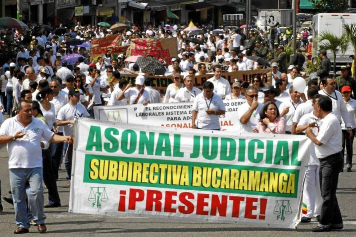 Asonal Judicial y Gobierno, sin acuerdo para levantar paro (Foto: Archivo/VANGUARDIA LIBERAL)