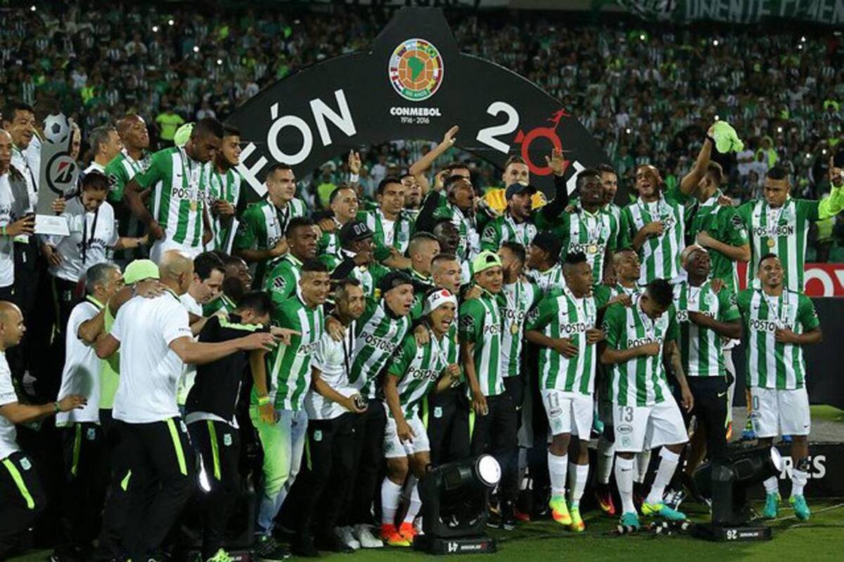 Atlético Nacional fue reconocido como "el mejor equipo del mundo” (Foto: Colprensa /VANGUARDIA LIBERAL)