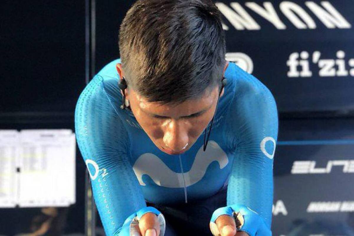 Miguel Ángel López y Winner Anacona terminaron 30 y 35 segundos del ganador. (Foto: Colprensa/VANGUARDIA LIBERAL)
