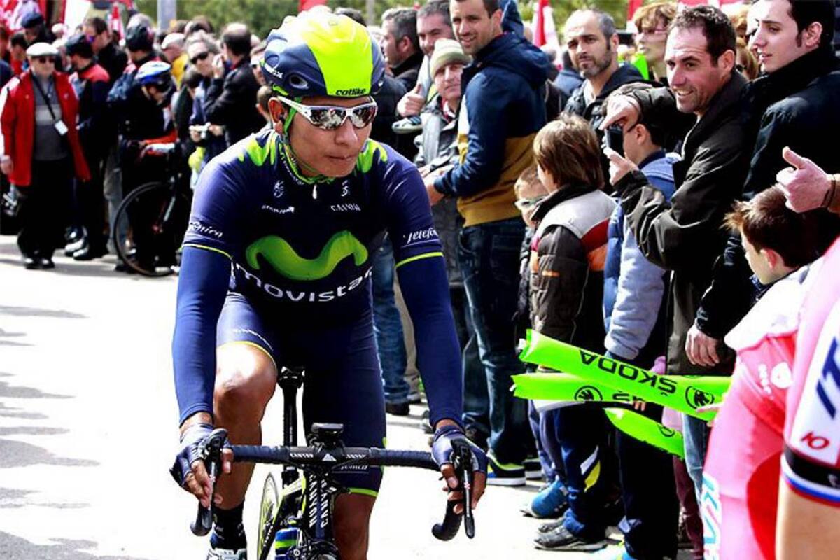 Nairo Quintana se vuelve a caer y se retira de la Vuelta a España (Foto: EFE/VANGUARDIA LIBERAL)