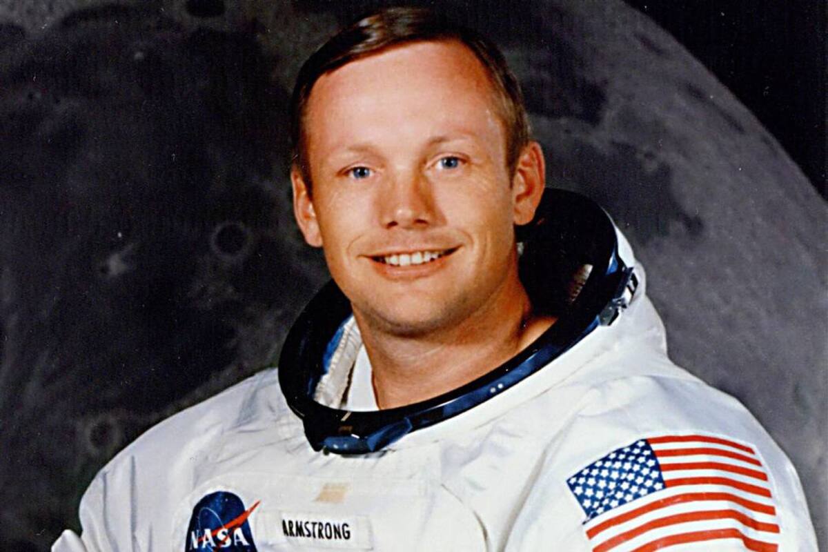 La piedra lunar que Neil Armstrong regaló sería falsa (Foto: Nasa/VANGUARDIA LIBERAL)