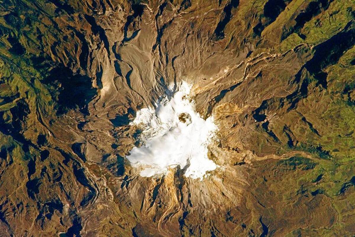 Volcán Nevado del Ruiz (Foto: Tomada de internet )